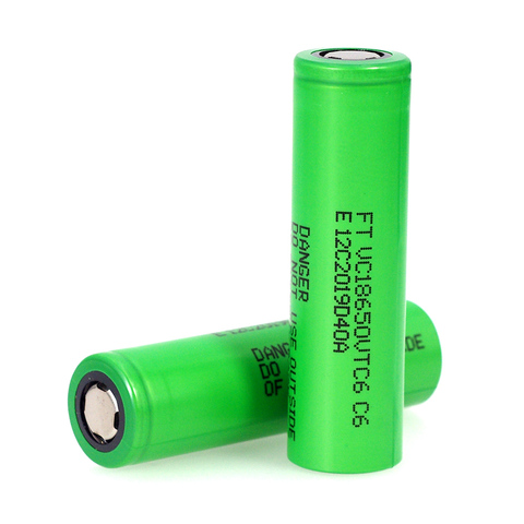 VTC6 3.7V 3000 mAh 18650 Li-ion Battery 20A DischargeVC18650VTC6 Toy Flashlight Tools E-cigarette rechargeable batteries ► Photo 1/6