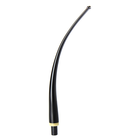 Ru-Long Bent Stem Replacement Churchwarden Tobacco Pipe Mouthpiece Fit 9 mm Filters DIY Pipe  be0136 ► Photo 1/6