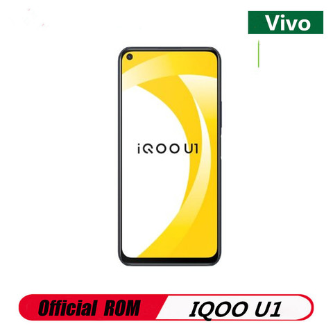 DHL Fast Delivery Vivo IQOO U1 4G LTE Cell Phone Snapdragon 720G Android 10.0 6.53