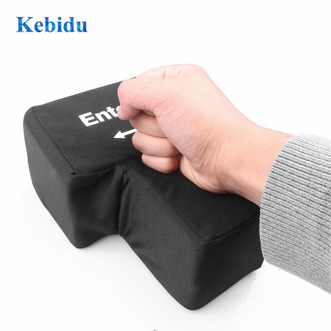 KEBIDU Big Usb Enter Key Key Button Computer Vent Pillows Soft Return Key Offices Stress Relief Toy Wholesale For Programmer ► Photo 1/6