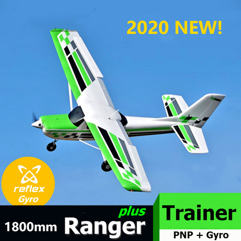 FMS RC Airplane Plane 1800mm Ranger Trainer 4S 5CH with Flap with Reflex Gyro Auto balance Controller Model Hobby Aircraft Avion ► Photo 1/6