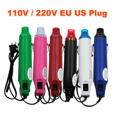 110V 220V Heat Gun Electric Power Tool Hot Air 300W Temperature Gun with Supporting Seat Shrink Plastic DIY Using Hand Tool ► Photo 1/6