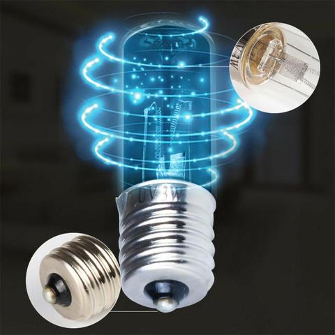 3W 10V E17 Uv Sterilizer Light UVC Ultraviolet Light UV Germicidal Light Sterilizer Disinfection Sterilization Lamp Mites Bulb ► Photo 1/6