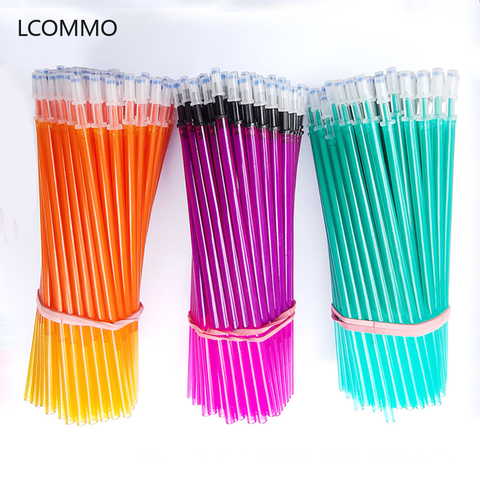 20pcs/set Magic Ink Erasable Pen Refills Rod 0.5mm Purple Orange Green Ink Erasable Gel Pen Rod School Office Writing Stationery ► Photo 1/6