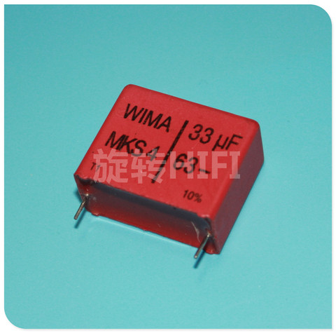 WIMA 27.5MM Film audio capacitor MKC4 MKP10 MKS4 2.2UF 6.8UF 8UF 22UF 33UF 63V 100V 400V 225 685 805 226 336 p27.5 ► Photo 1/3