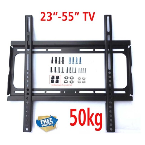 (RU) PTB-6044F 23 inch 32inch 37inch 46inch 50inch lcd tv wall mount swivel led tv bracket shelf ► Photo 1/4