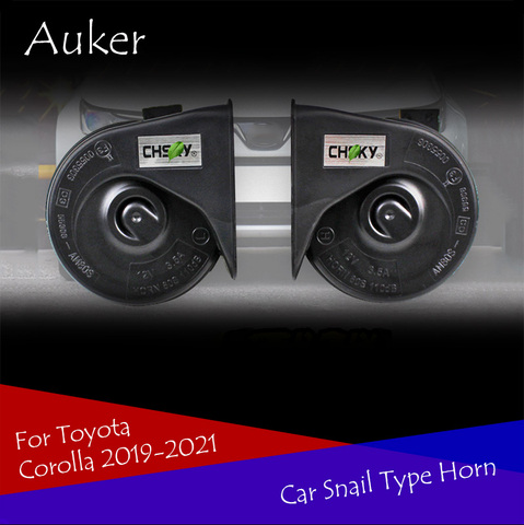 Car Snail Type Horn For Toyota CHR Corolla Wish Verso Camry Auris Vista Prius Yaris Vitz Platz Vios Aygo RAV4 Accessories ► Photo 1/1