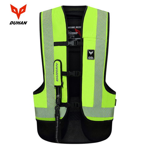 New Motorcycle Airbag Vest Reflective Motorcycle Jacket Moto Racing Air Bag  System Motocross Protective Airbag