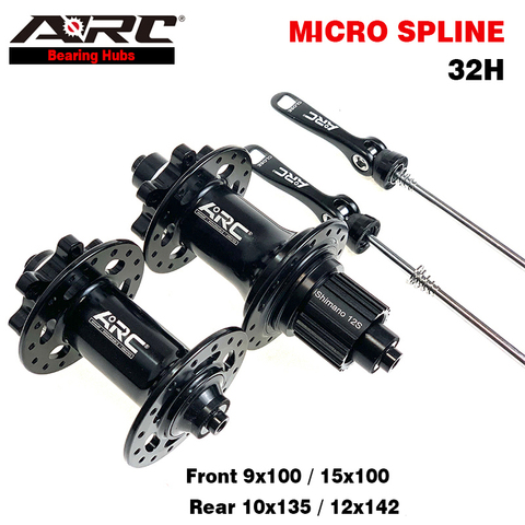 ARC MTB Hub 32H Front 9/15x100MM Rear 10x135MM 12x142MM Micro Spline 12 Speed Shimano 8 9 10 11 Speed HG / MS Mountain Bike Hub ► Photo 1/6