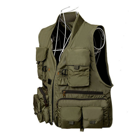 Korean Fishing Vest Quick Dry Fish Vest Breathable Material Fishing Jacket Outdoor Sport Survival Utility Safety Waistcoat ► Photo 1/6