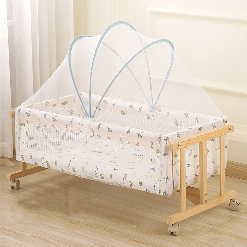 Foldable Baby Mosquito Net Tent Kid Crib Bed Infant Newborn Cot Netting 90*120cm 