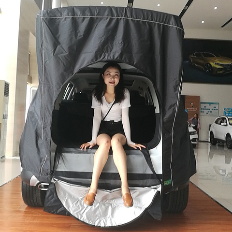 Car Rear Roof Outdoor Equipment Camping Tent Canopy Tail Ledger Picnic Awning For MB Benz BMW Audi Volkswagen Mazda Honda Toyota ► Photo 1/6
