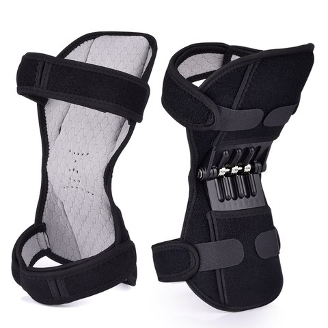 Cycling Knee Brace Support Rebound Power Knee Protector Non-Slip Power Lift Booster Brace Joint Pads Spring Force Tendon Brace ► Photo 1/6