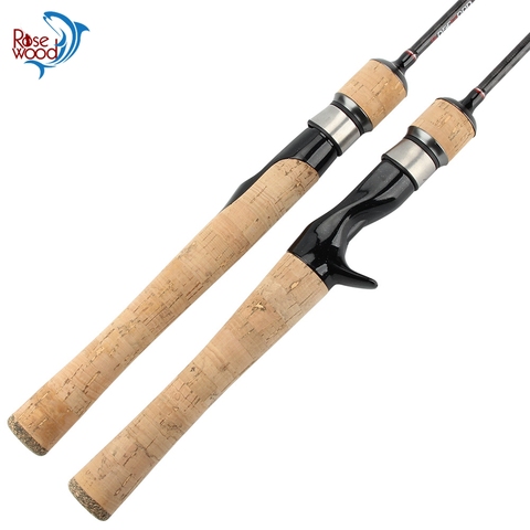 RoseWood Ultralight 0.5-8g 2-5lb Carbon Rod Spinning Casting Rod Fishing Tackle The Best Choice For Crappie, Perch, Bass, Trout ► Photo 1/6