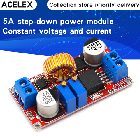 5A Adjustable DC-DC CC CV Lithium Battery DC Step Down Charger Board Power Supply Converter XL4005E1 5-32V to 0.8-30V LED Driver ► Photo 1/6