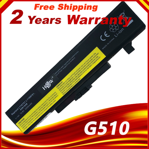 Laptop Battery for Lenovo Y580 Y480 G510 G580 G710 G480 Z480 Z580 Z585 L11M6Y01 L11L6Y01 L11L6F01 L11L6R01 L11N6R01 ► Photo 1/6