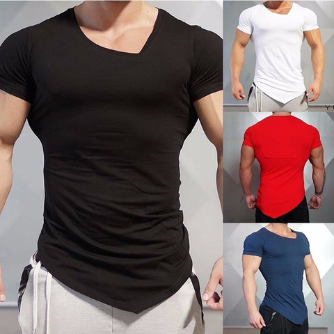 ZOGAA Quick Dry Sport Shirt Men Slim Fit Compression Top Short Sleeve O-neck Men Running T-Shirts Gym Training Sportswear 5color ► Photo 1/6