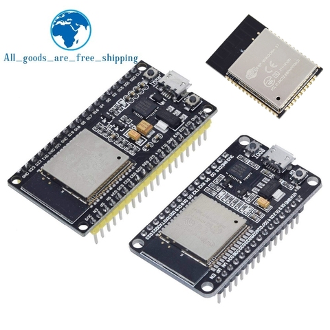 ESP-32S ESP-WROOM-32 ESP32 ESP-32 Bluetooth and WIFI Dual Core CPU with Low Power Consumption MCU ESP-32 for arduino ► Photo 1/6