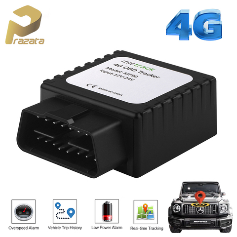 4G LTE Car Tracker OBD 2 Car GPS Tracker MP90 OBD Plug Tkstar GPS Tracker Real-time Tracking Locator Un-plug Alarm Free Platform ► Photo 1/6