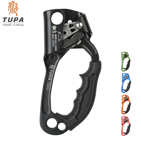 Climbing Hand Ascender Device Aluminum-magnesium Alloy Outdoor Right/Left Handle Ascender Riser For 8-13mm Rope ► Photo 1/6
