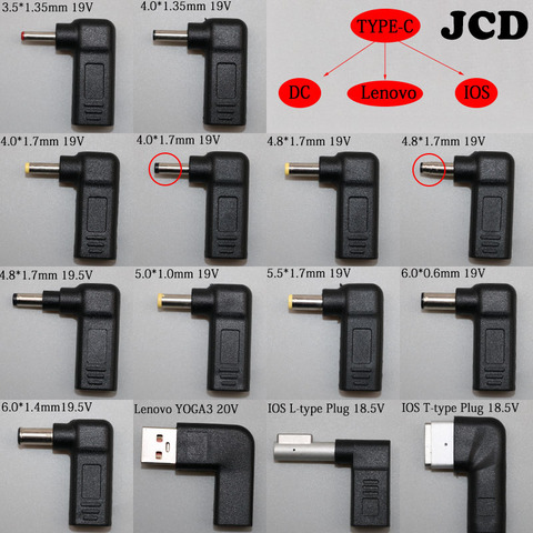 Type C USB-C DC 19V Adapter 3.5*1.3mm 7.9*5.4mm 3.0*1.1mm 4.0*1.3mm 6.0*1.4mm PD Emulator Trigger for Laptop Tablet ► Photo 1/6