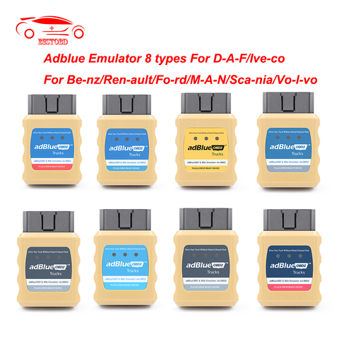 AdBlue Emulator EURO 4/5/6 OBD2 OBDII AdBlueOBD2 OBD2 NOx Ad blue Emulator for Scania for DAF for Renault for IVECO for Volvo ► Photo 1/6