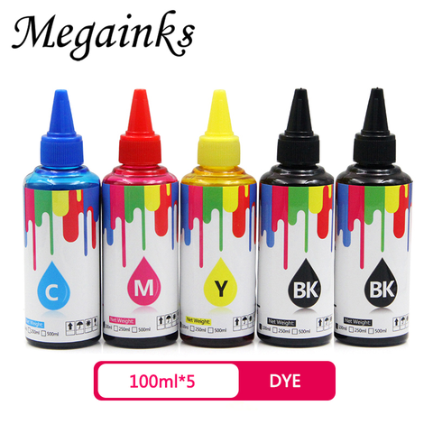 100ML each for canon 470 471 PGI470 CLI471 ink cartridge ciss for CANON PIXMA MG6840 MG5740 TS5040 TS6040 printer refill dye ink ► Photo 1/5