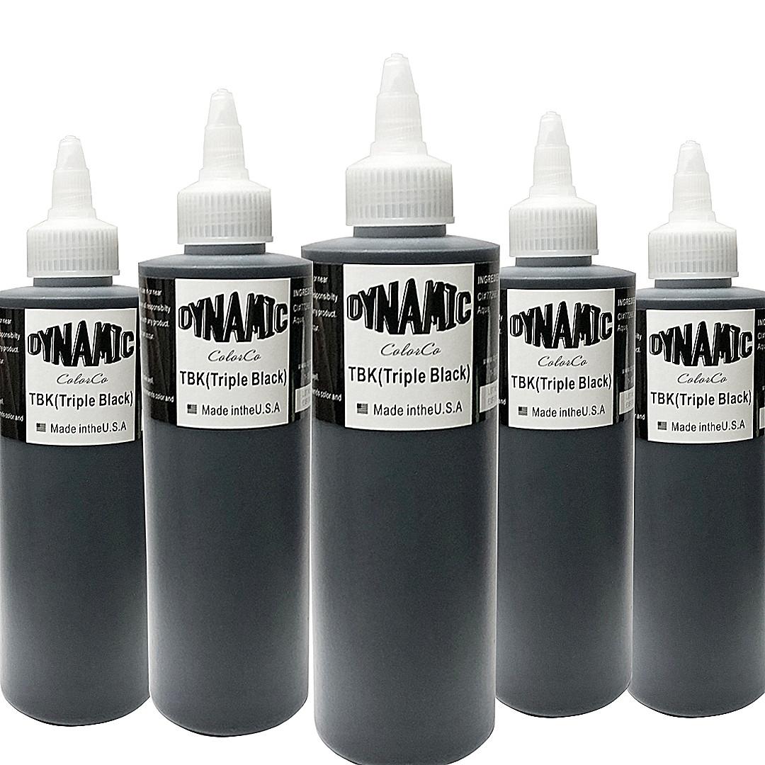 Dynamic Colour Black Tattoo Ink USA - Different Sizes! 30ml, 60ml