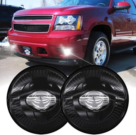 2X LED Fog Lights Driving Lamps For Chevrolet Suburban Tahoe 07-13 Avalanche 10-13 Camaro 2015 Silverado GMC Sierra Acadia Yukon ► Photo 1/6