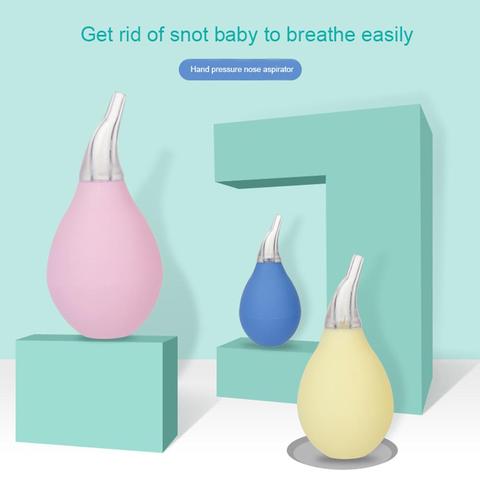 Kids Nasal Aspirator Waterdrop Manual Soft Baby Nasal Aspirator Suction Pump Safe Hygienic Nasal Aspirator Nose Cleaning Tool ► Photo 1/6