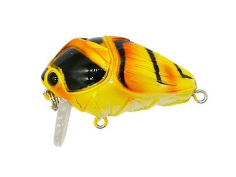 Longtour shallow natural goldbug crankbaits bass trout fishing tackles ► Photo 1/6