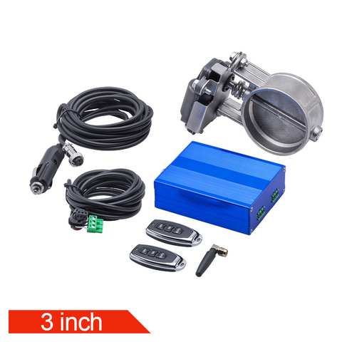 2.0&2.36&2.5&3.0inch size exhaust cutout valve ,electric valve control with remote control ► Photo 1/6