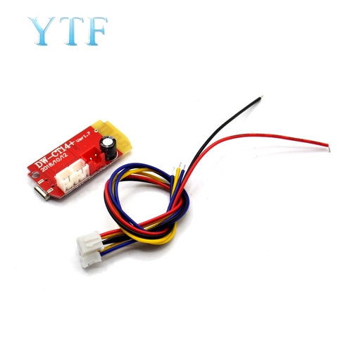 CT14 micro 4.2 stereo Bluetooth power amplifier board audio module F class 5W+5W with charging DIY modified speaker ► Photo 1/1