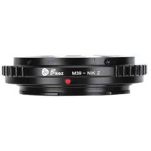 Fikaz Aluminium Alloy M39-NIK Z Lens Adapter Ring for Zenit M39 Mount Lens to Fit for Nikon Z Mount Camera ► Photo 1/6