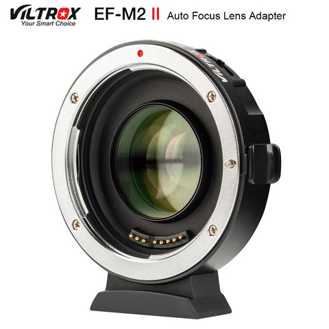 Viltrox EF-M2 II Focal Reducer Booster Adapter Auto-focus 0.71x for Canon EF mount lens to M43 camera GH5 GH4 GF7GK GX7 E-M5 II ► Photo 1/6