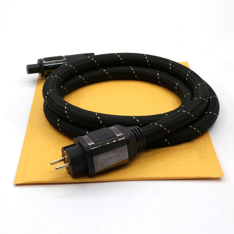 Hifi audio EUR Schuko power cable PS AC-12 power cord Schuko power cord with Eu version power plug ► Photo 1/6