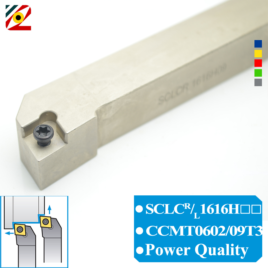 SCLCR1212H09 Turning Tool Holder CNC Lathe Tool Cutter With 10pcs CCMT09T304-PM 