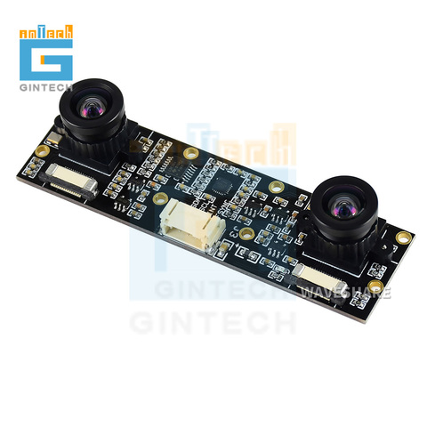 IMX219-83 Stereo Camera, 8MP Binocular Camera Module, Depth Vision, Dual IMX219, support raspberry pi CM3/3+ ► Photo 1/4