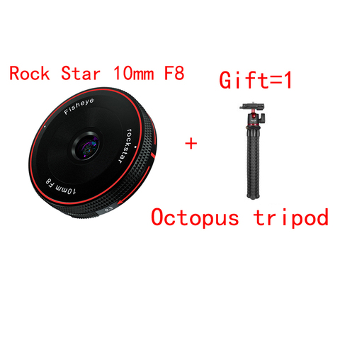 Rock Star 10mm F8 micro-single ultra-wide-angle landscape starry sky fixed-focus lens is suitable for E/FX/M43/EFM/Z ► Photo 1/6