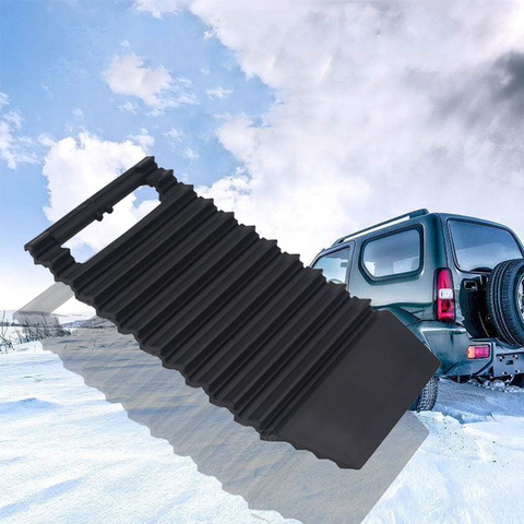 Universal Portable Car Wheel Anti-Skid Pad Non-Slip & Sturdy Emergency Tire Traction Mat Plate Snow Mud Ice Sand Scraper Shovel ► Photo 1/6