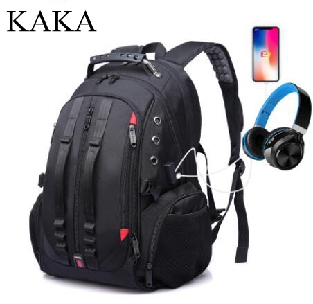 KAKA 17 inch  Laptop Backpack Large Capacity Men Travel Bag Men Backpack bag  Business  Men Shoulder Bag Water Proof  Rucksack ► Photo 1/6