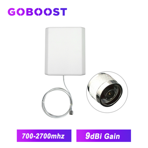 Indoor Antenna 4G GSM 3G 700-2700MHz 9dBi Wall-mounted Antenna 2G For Communication Network Cellphone Booster / ► Photo 1/6
