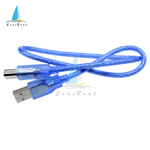 30cm/50cm/100cm USB Cable UNO R3 / Mega 2560 R3/ ADK USB-A to USB-B for arduino ► Photo 1/6