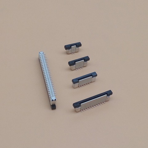 10pcs FFC FPC socket 0.5mm 4/6/8/10/12/14/16/20/24/30/34/40/50 Pin Vertical Type Ribbon Flat Connector ► Photo 1/1