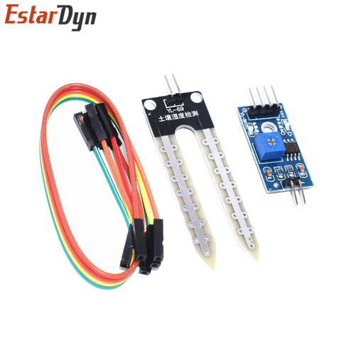 LM393 Soil Moisture Hygrometer Detection Humidity Sensor Module Development Board DIY Robot Smart Car for arduino ► Photo 1/1