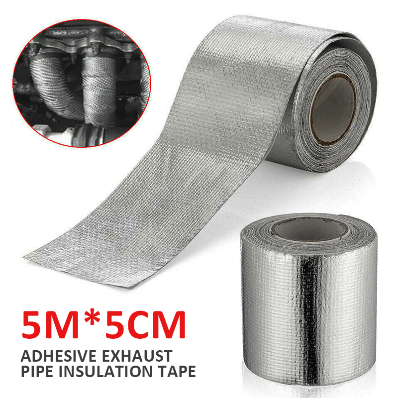 65ft 20m Heat Wrap Exhaust Downpipe High Temp Insulating  Manifold Rap Tape 