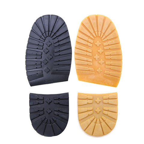 Thicken Rubber Shoe Soles for Men Leather Business Shoes Heel Sole Non-slip Repair DIY Replacement Outsoles Black Beige Shoe Pad ► Photo 1/6