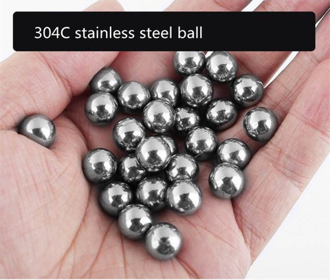 High-precision stainless steel ball environmental protection steel ball 5mm, 6mm, 7mm,8mm For outdoor hunting use of slingshot ► Photo 1/6