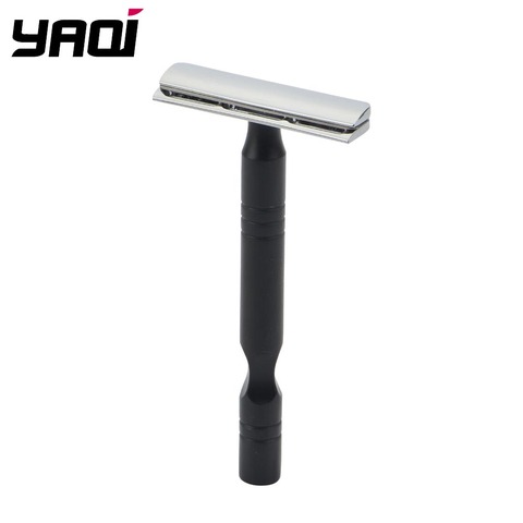 Yaqi Chrome And Black Color Aluminum Handle Light Weight AC Blade Excalibur Shaving Razor ► Photo 1/6