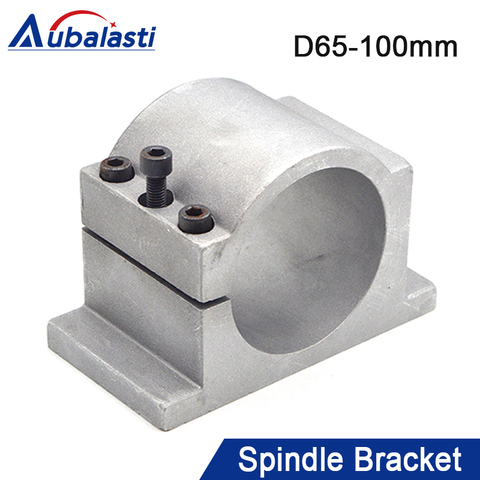 D65-100mm Cast Aluminium Bracket of CNC Spindle Motor for Engraving Milling Machine Spindle Clamp CNC Machine Tool Spindle ► Photo 1/4